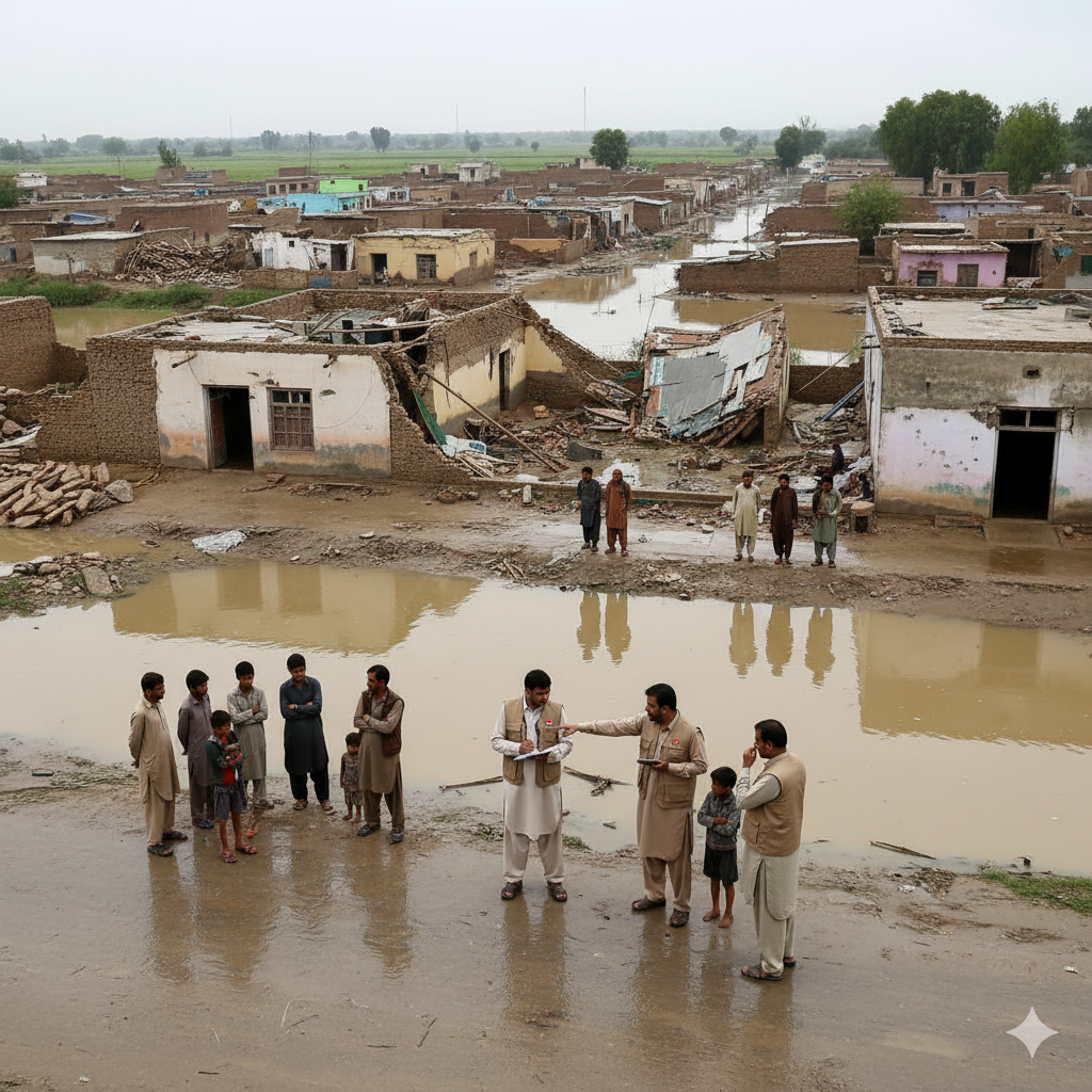 Punjab Govt Launches Comprehensive Survey to Assess Flood Damages