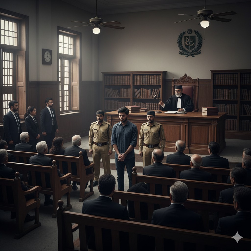 Lahore court issues a written verdict in the PUBG-inspired family murder case Lahore, sentencing Ali Zain to 100 years for killing his mother and siblings.
