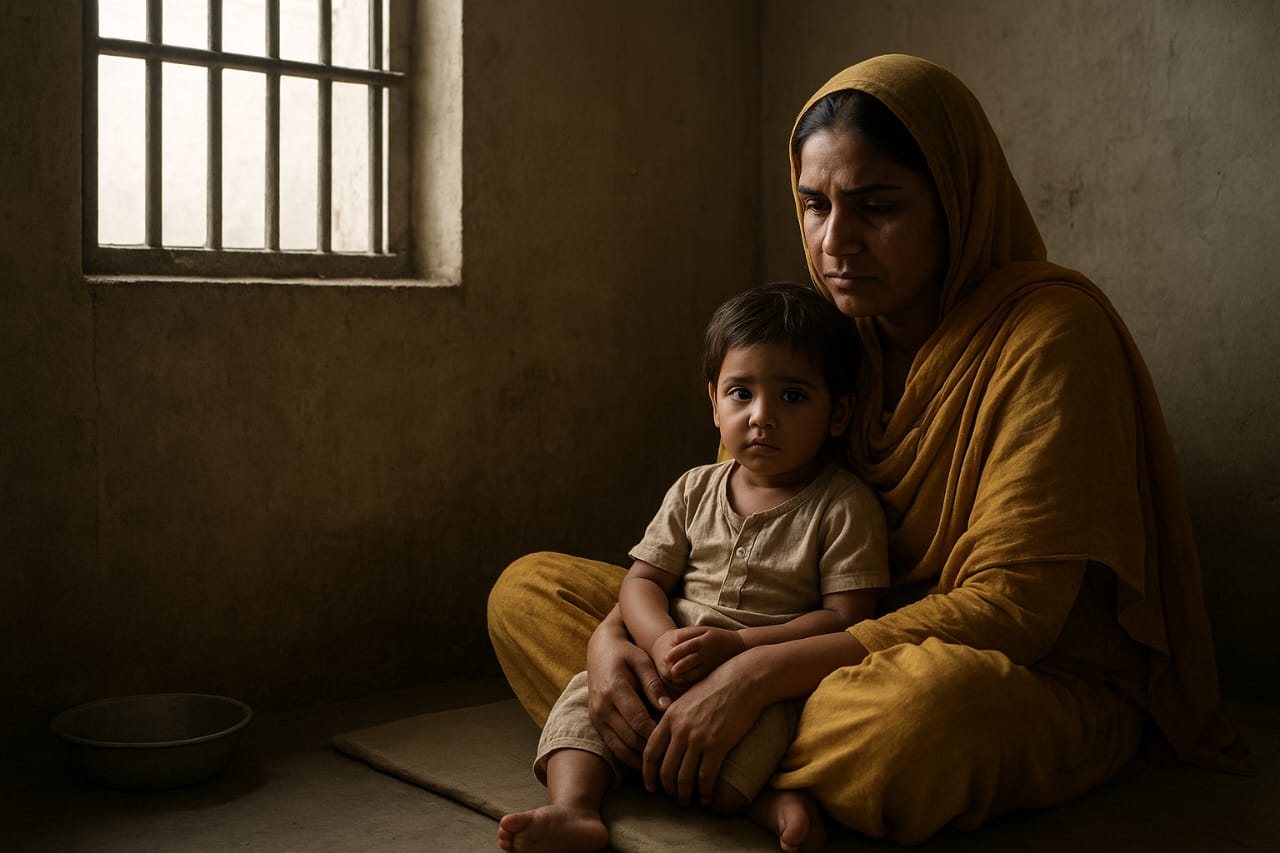 140 Children Living with Their Mothers Inside Punjab Jails, Report Reveals