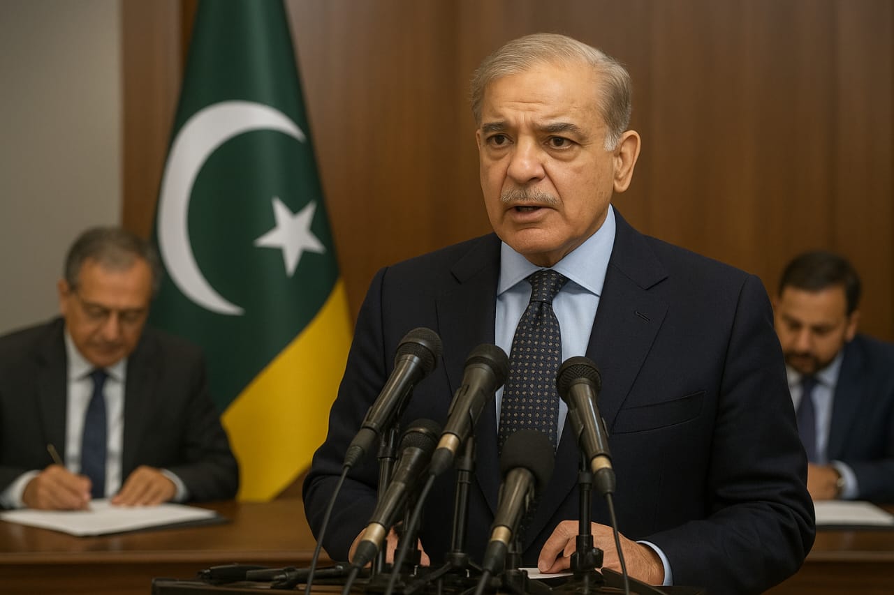 PM Shehbaz Sharif Welcomes Agreement to Restore Peace and End Unrest in AJK